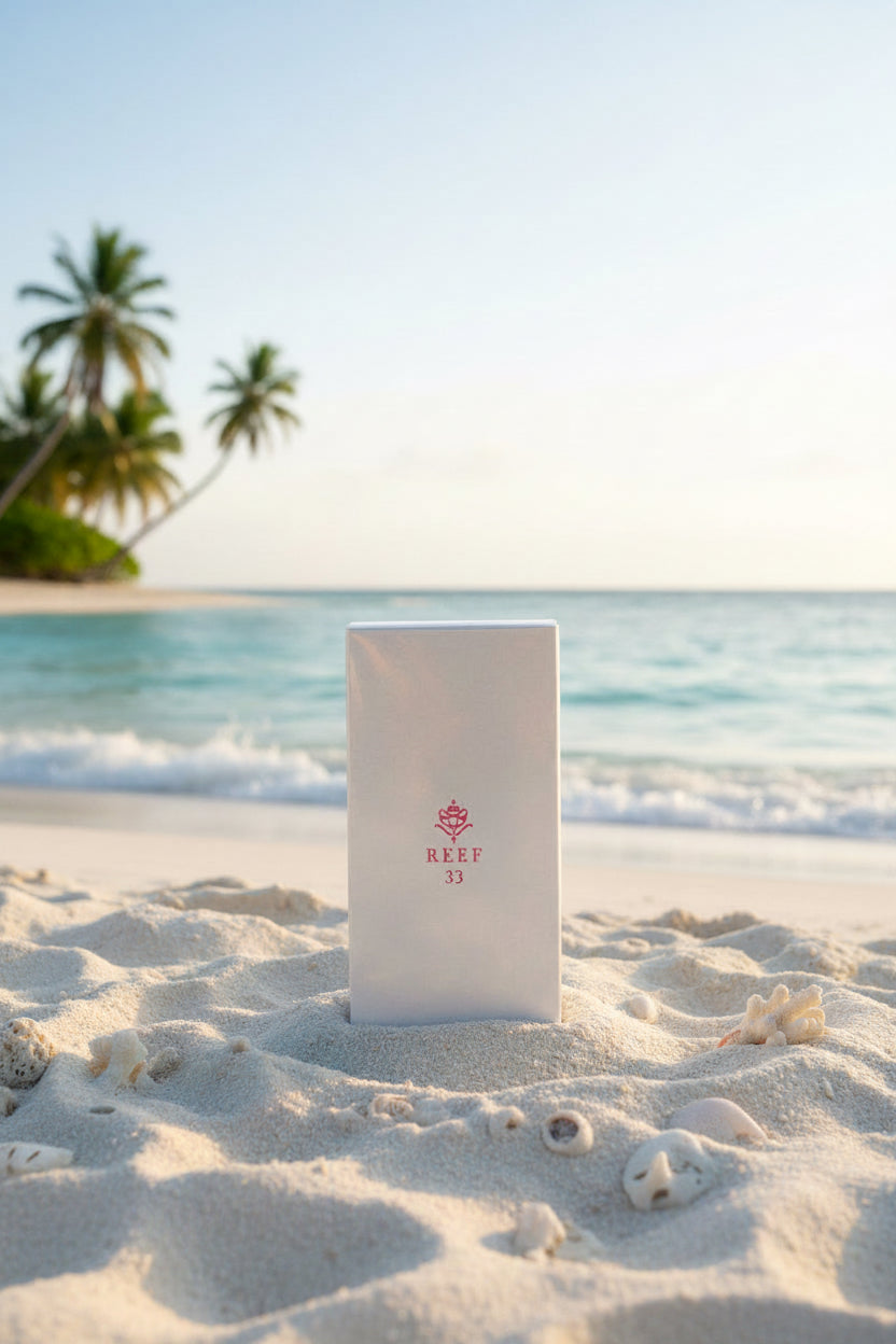 Reef 33 White - Mystic Oud Trail 100ml inspired by Baccarat Rouge 540