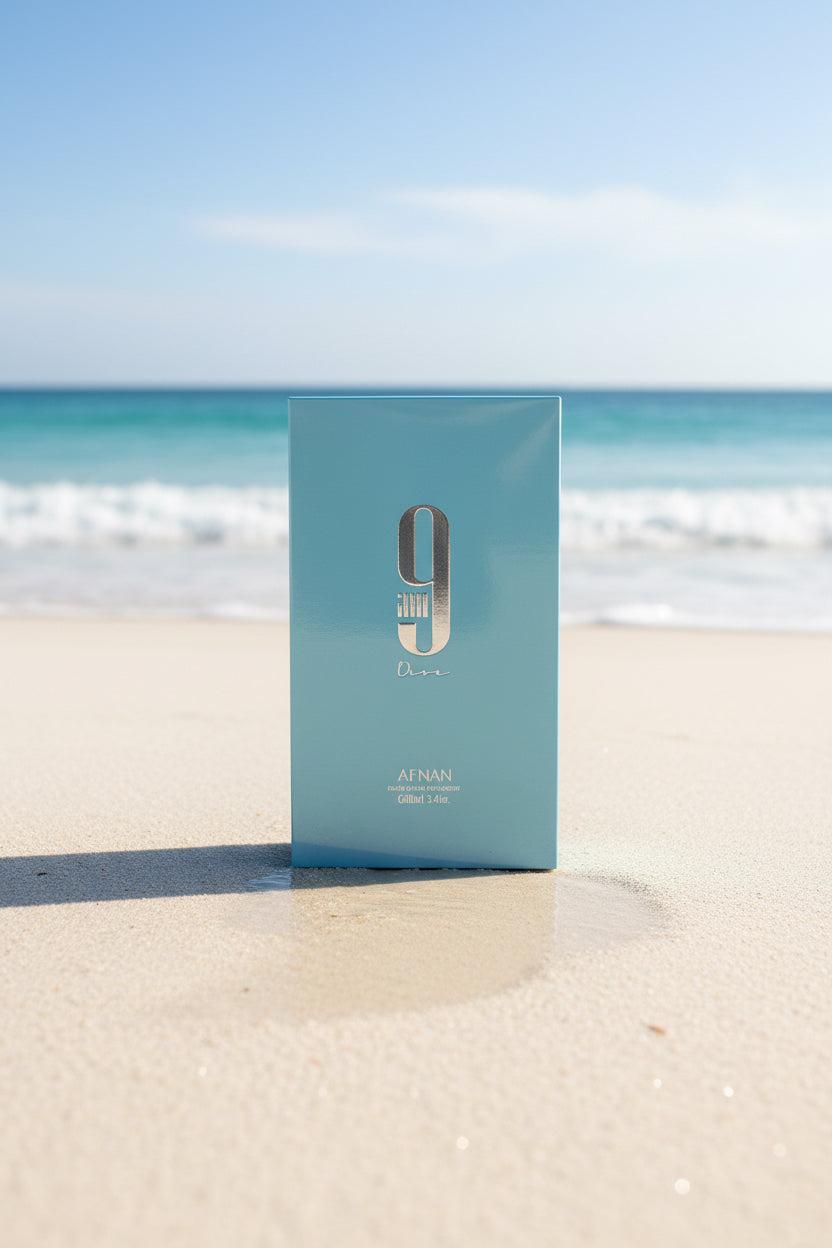 Afnan 9am Dive Eau de Parfum Spray, Regular Size 100 ml / 3.4 fl oz